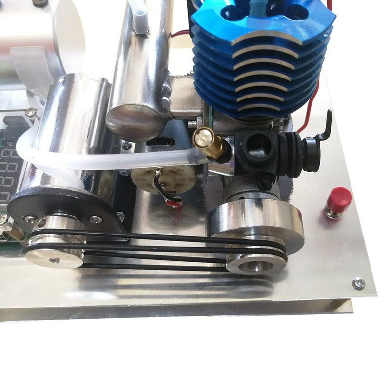 Custom Aircooled VX 18 Single Cylinder Two Stroke Gasoline Engine Generator One Key Electric Start - stirlingkit