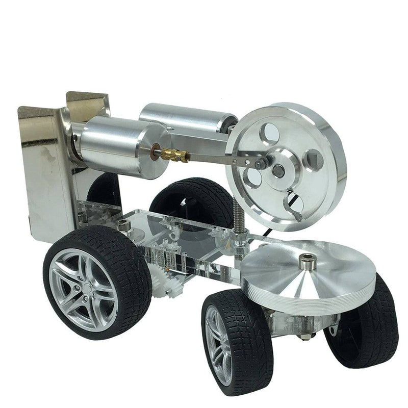 Custom Single Cylinder Stirling Engine Model Tractor Car Engine Physical Experiment Toy - stirlingkit