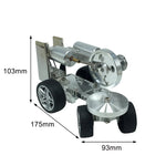 Custom Single Cylinder Stirling Engine Model Tractor Car Engine Physical Experiment Toy - stirlingkit
