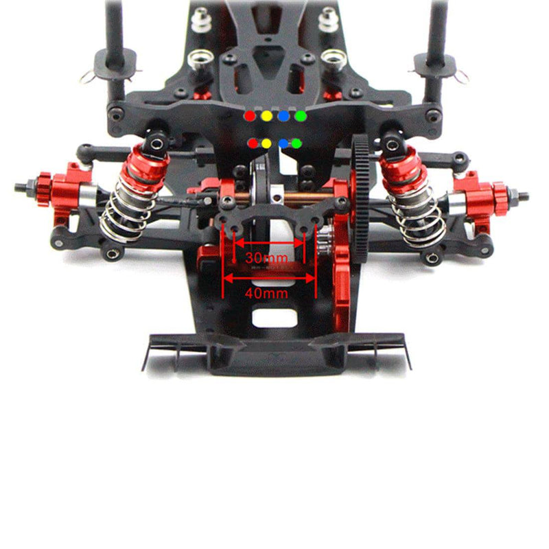 D1RC DRR-02 RC Electric Drift Model Fiber Car Frame - stirlingkit