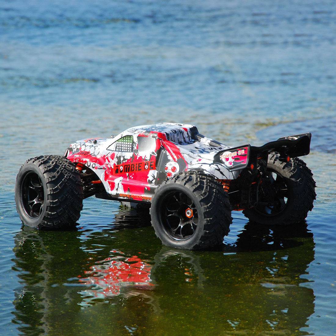 DHK 8384 Zombie 8e 4WD 1/8 100A 70KM/H Brushless Electric Monster Truck RC Vehicle - stirlingkit
