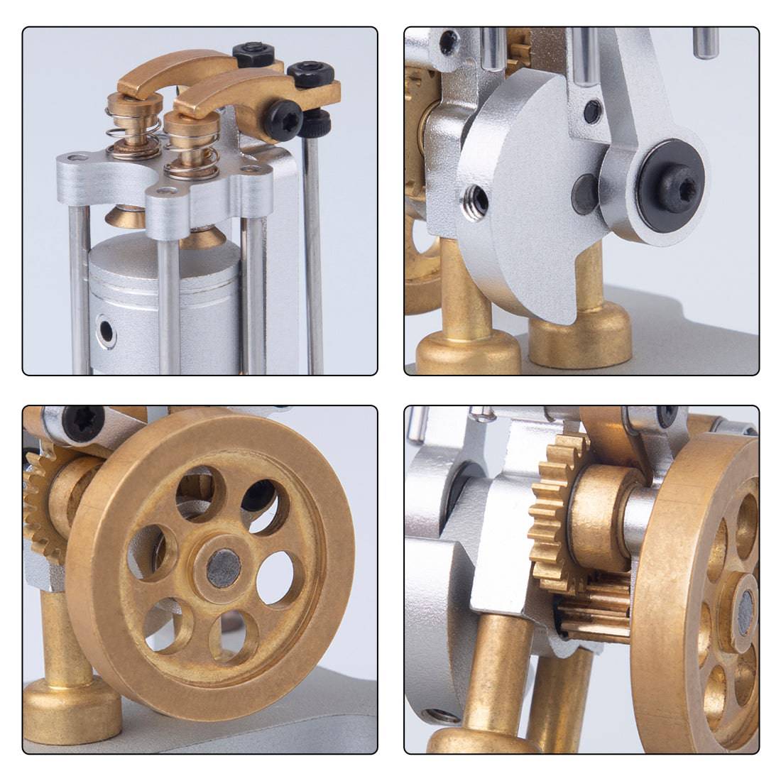 Didactic Four Stroke-cycle Engine Demonstrator Finger Engine - stirlingkit