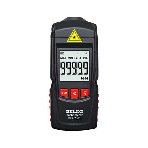 Digital Tachometer Tester Noncontact Laser Photo Sensor for Model Engine with 2.5 to 99,999 RPM Accuracy - stirlingkit