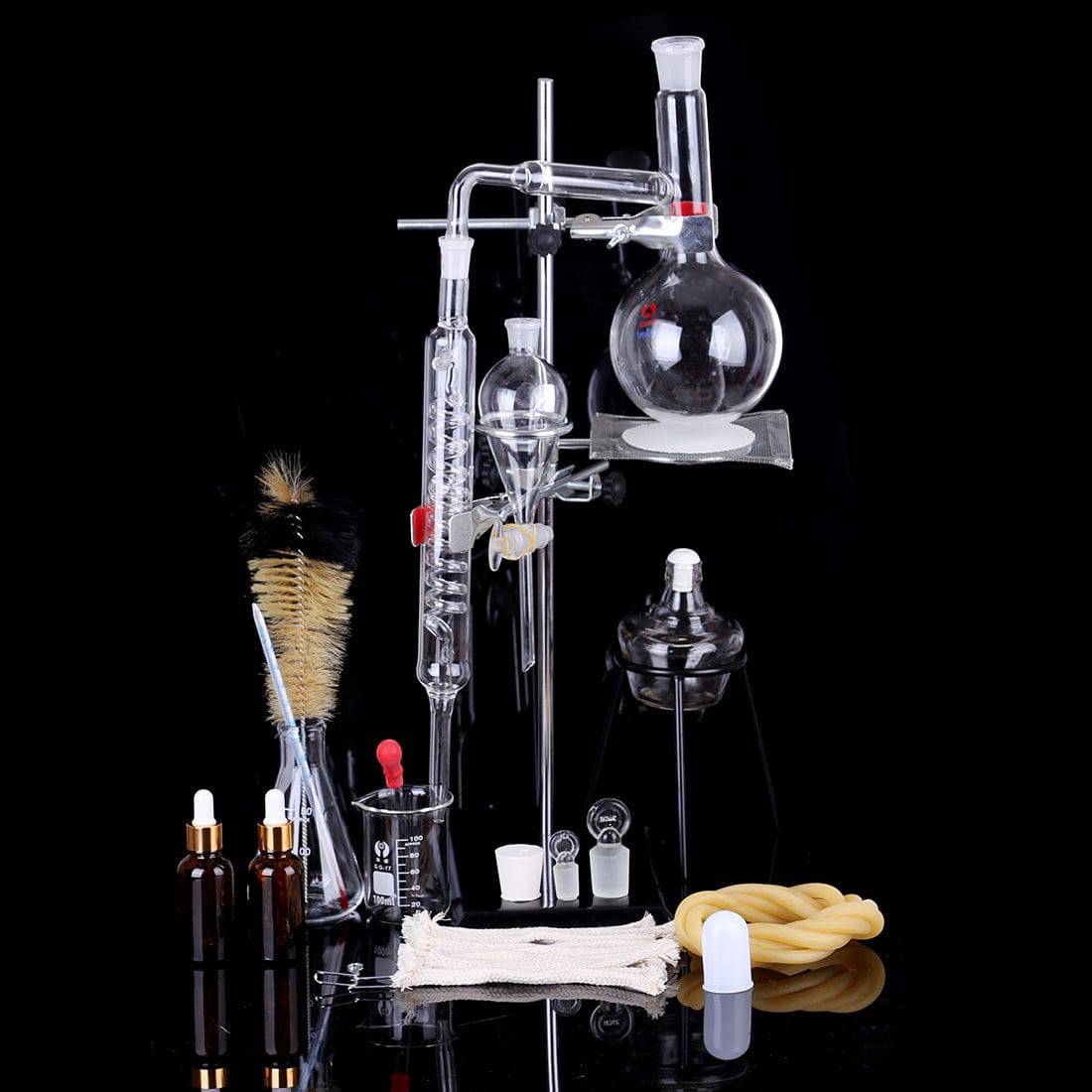 Distiller Limbeck Glass Distilled Water Device Chemical Teaching Instrument Lab Toy - stirlingkit