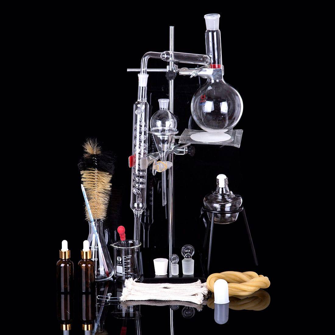 Distiller Limbeck Glass Distilled Water Device Chemical Teaching Instrument Lab Toy - stirlingkit