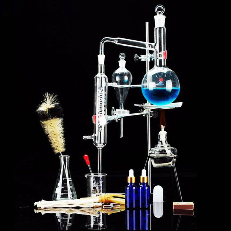 Distiller Limbeck Glass Distilled Water Device Chemical Teaching Instrument Lab Toy - stirlingkit