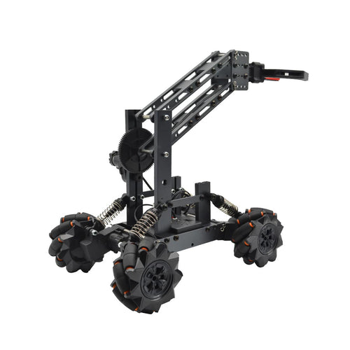 DIY 14CH 2.4G Alloy Remote Control Robotic Arm Multifunctional Engineering Vehicle Model Kit - stirlingkit