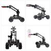 DIY 14CH 2.4G Alloy Remote Control Robotic Arm Multifunctional Engineering Vehicle Model Kit - stirlingkit