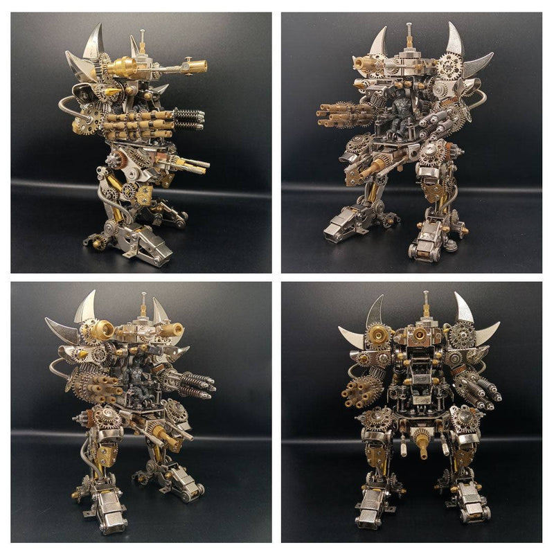 DIY 3D Metal Fighting Mecha Model Kit Assembly Crafts - stirlingkit