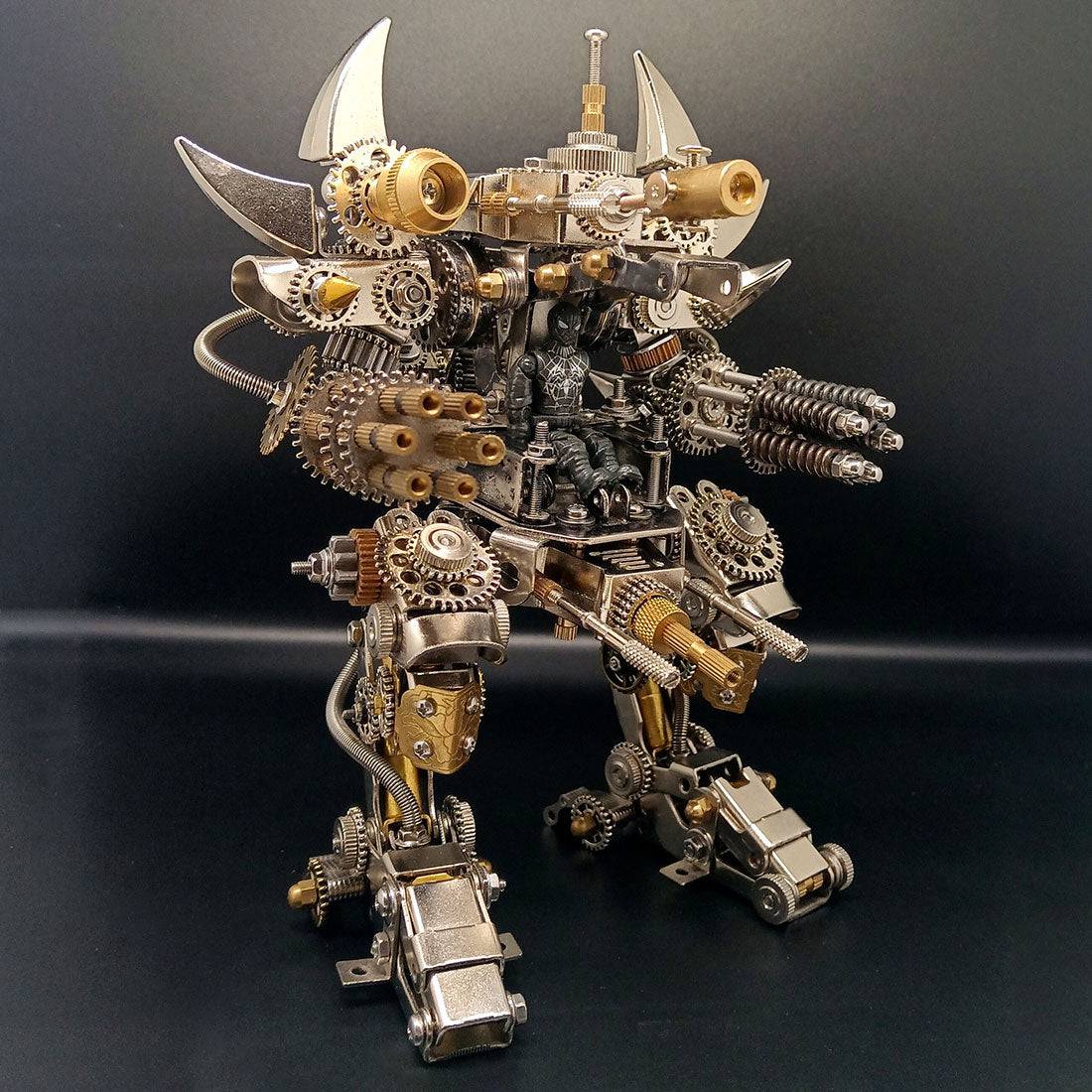 Custom Mecha DIY 3D Metal Fighting Mecha Model Kit Assembly Crafts - Stirlingkit