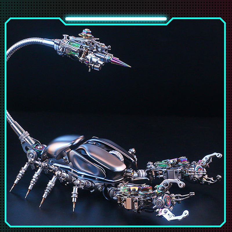 DIY Assembly Mouse On the Scorpion Metal Model Kits - stirlingkit