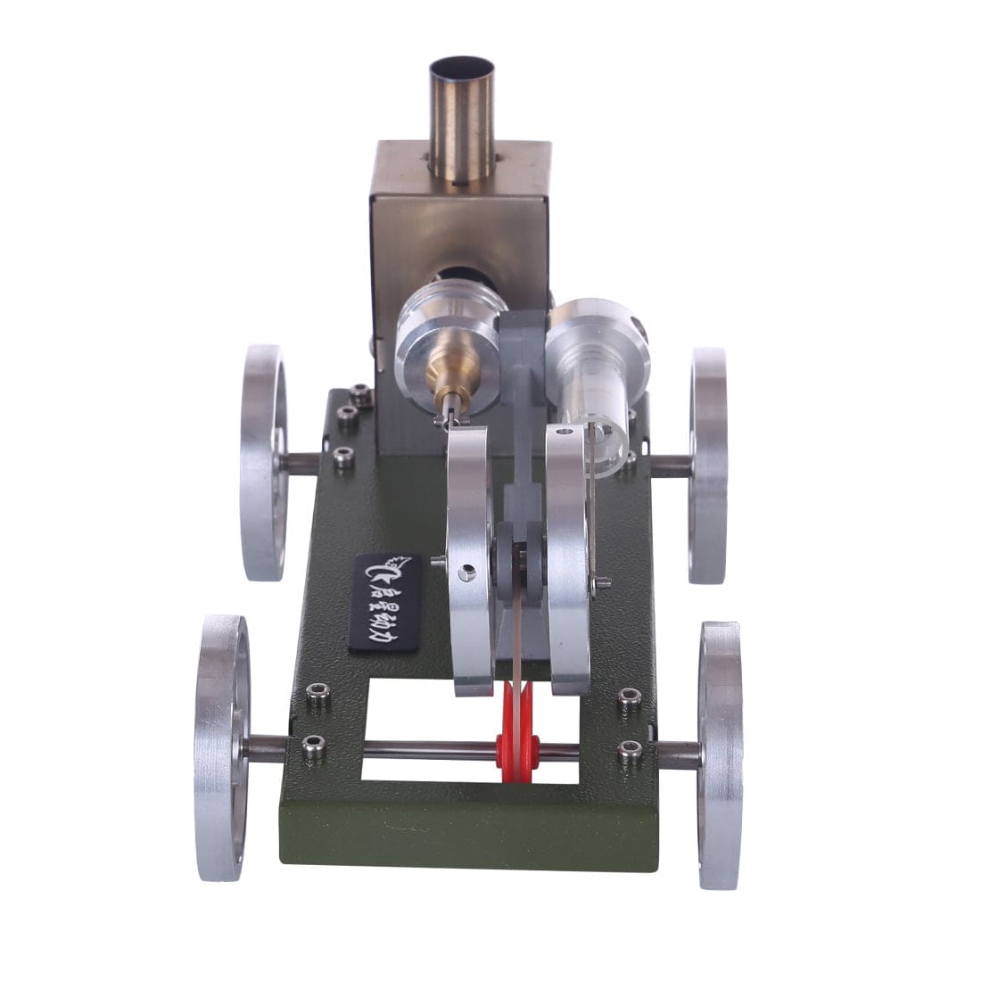 Assembly Stirling Engine Car DIY Model Trolley Vehicle Set Toy - stirlingkit