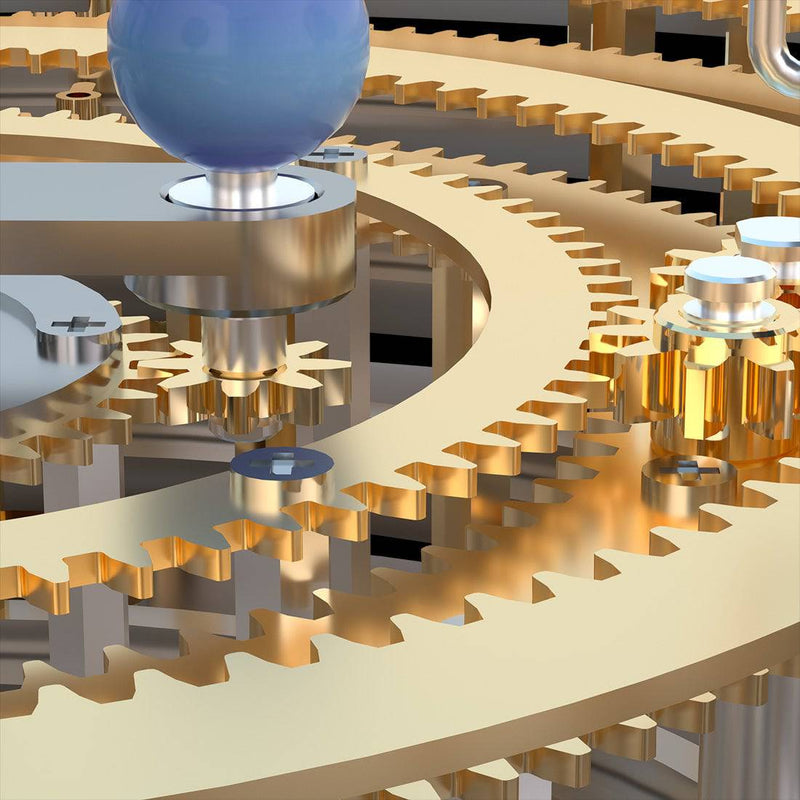 DIY Electric Eight Planet Obiting Orrery Solar System Working Model KITS Pre-order - stirlingkit