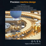 DIY Electric Eight Planet Obiting Orrery Solar System Working Model KITS Pre-order - stirlingkit