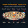 DIY Electric Eight Planet Obiting Orrery Solar System Working Model KITS Pre-order - stirlingkit