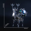 DIY Metal 3D Forest Deer With Speaker Assembly Model Kits - stirlingkit