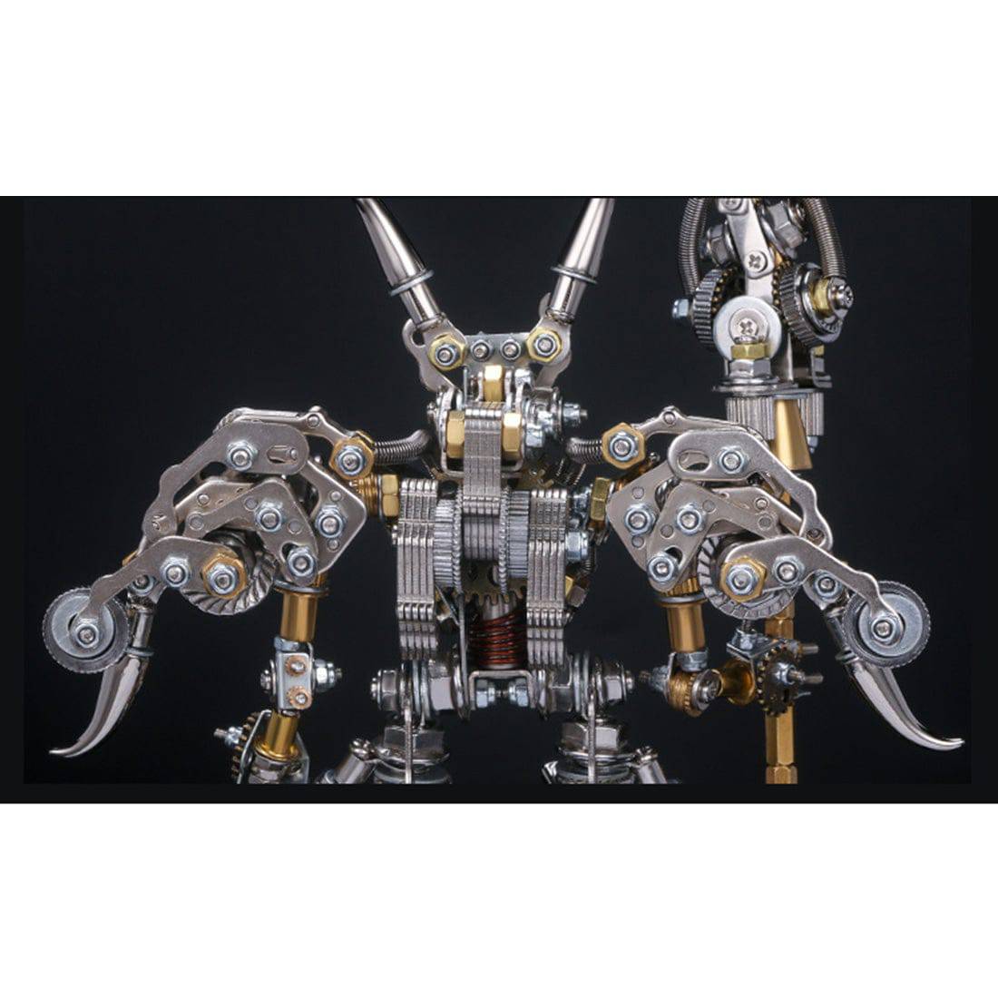 DIY Metal Mechanical Mech Soldier 3D Model Assembly Kit Puzzle Gift ...