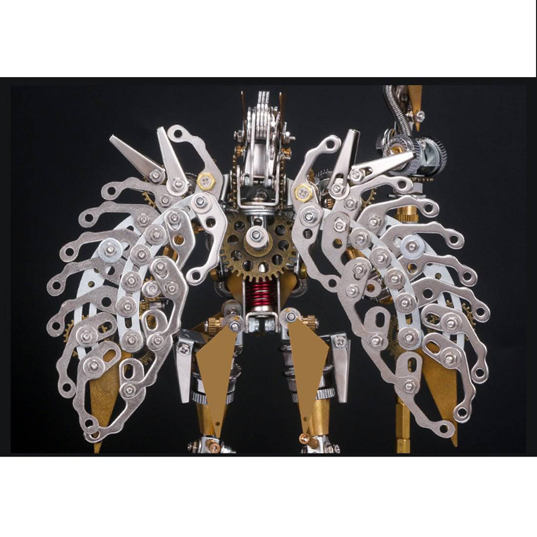 DIY Metal Mechanical Mech Soldier 3D Model Assembly Kit Puzzle Gift ...