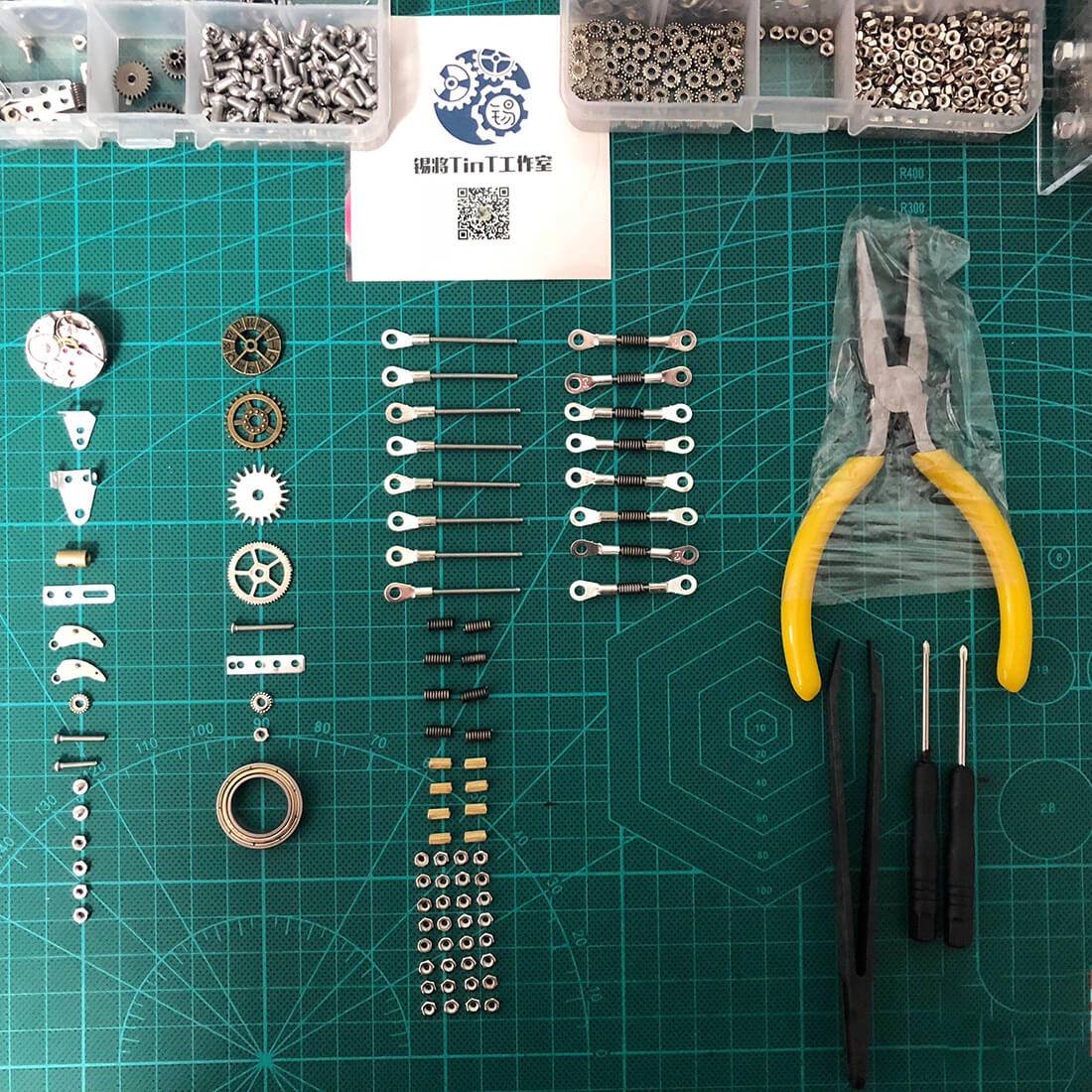 DIY Metal Spider Model Assembly Kit For Adults/Kids 8+ - stirlingkit
