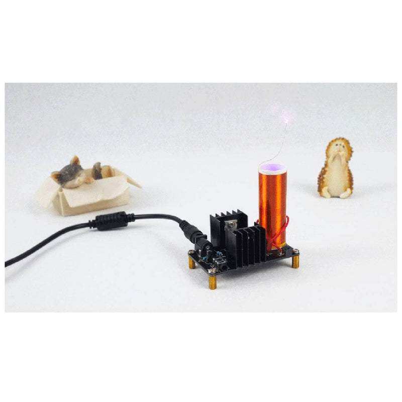 DIY Mini Musical Plasma Tesla Coil Kit with 24V Power Supply - stirlingkit