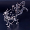 DIY Stainless Steel 3D Large Nine-tailed Fox Model Kit Assembly Crafts - stirlingkit