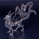 DIY Stainless Steel 3D Large Nine-tailed Fox Model Kit Assembly Crafts - stirlingkit