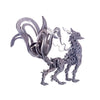 DIY Stainless Steel 3D Large Nine-tailed Fox Model Kit Assembly Crafts - stirlingkit