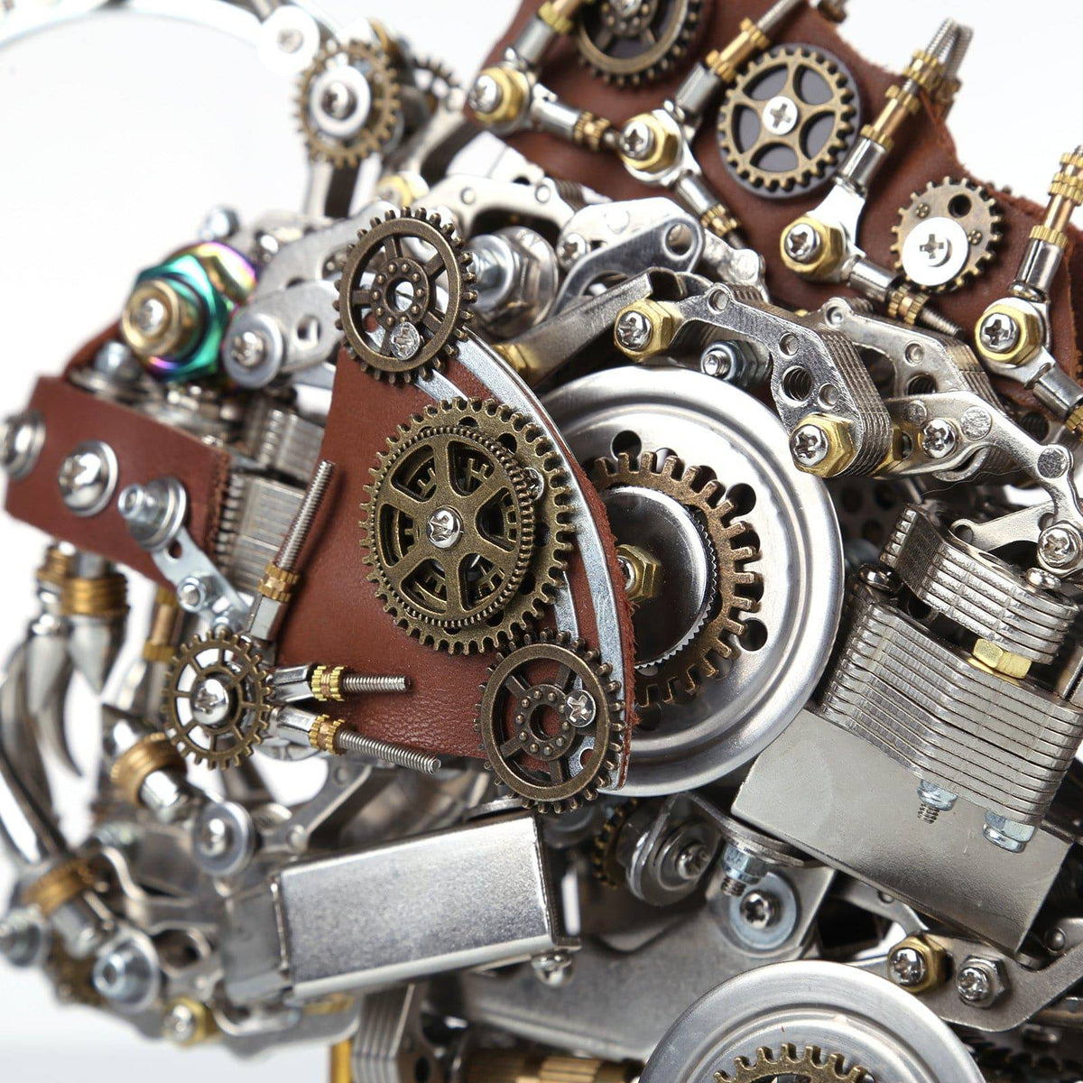 DIY Steampunk Style Metal Anglefish Model Kits 1000Pcs+ - stirlingkit
