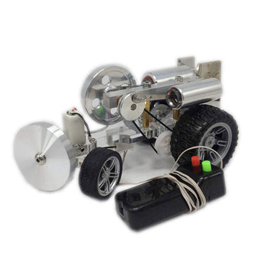 DIY Stirling Engine Car Vehicle Model Science Experiment - stirlingkit