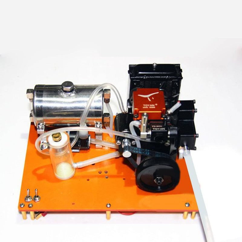 DIY Water Cooling Water Pump Tank Kit for Toyan Methanol Engine Model - stirlingkit