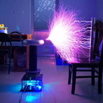 DRSSTC Musical Solid State Tesla Coil 60cm Arc 0.3M Artificial Lightning Maker with 24V Power Supply - US Plug - stirlingkit