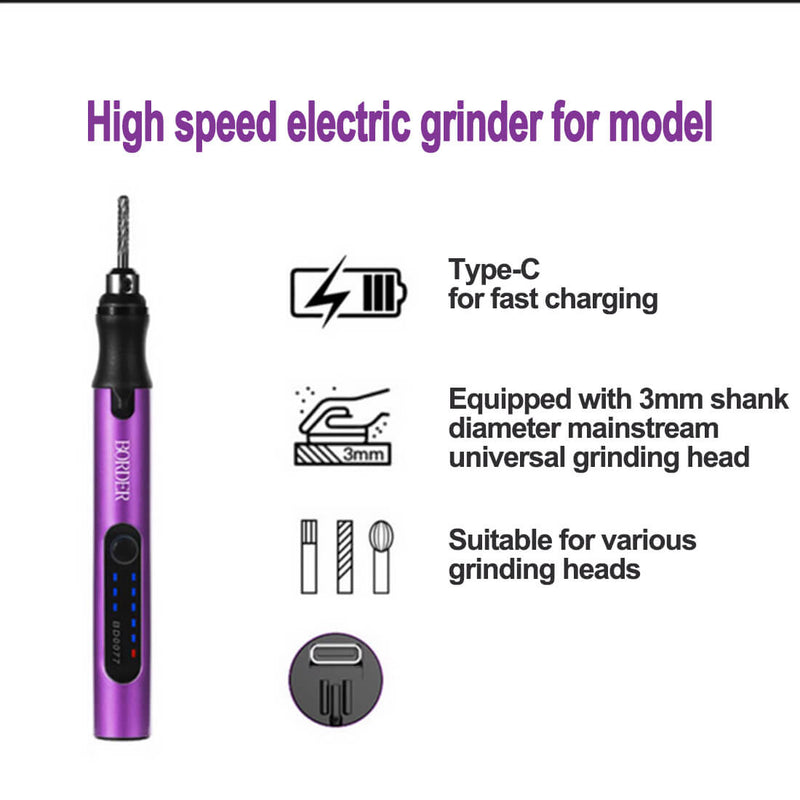 Dual-Head High-Speed Electric Grinding Machine Ultimate Tool for Model Engine - stirlingkit