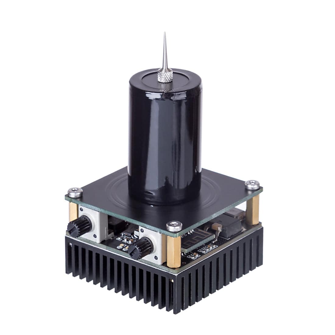 Dual-mode Bluetooth Mini Musical Tesla Coil Artificial Lightning Scientific Experiment Toy - stirlingkit