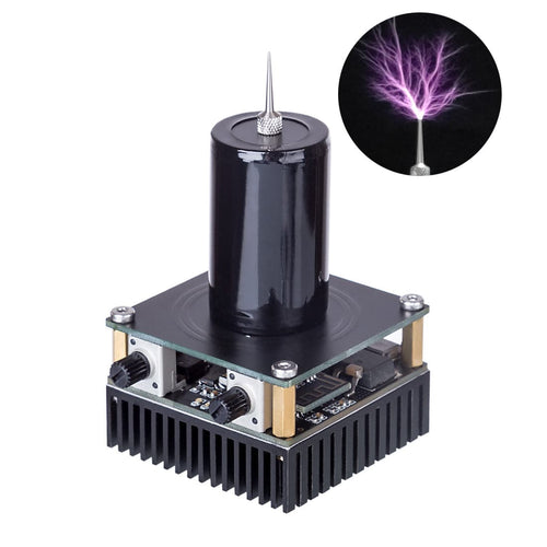 Dual-mode Bluetooth Mini Musical Tesla Coil Artificial Lightning Scientific Experiment Toy - stirlingkit