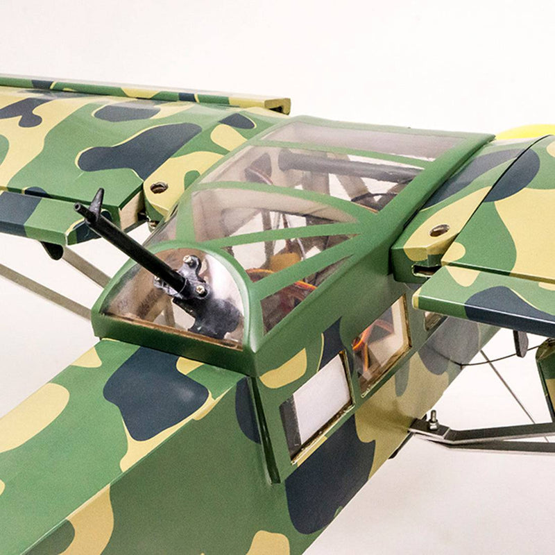 DW HOBBY Fi156 1/9 1600mm Wingspan Camouflage Remote Control ARF Airplane Balsa Wood Airplane - stirlingkit