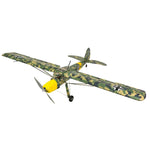 DW HOBBY Fi156 1/9 1600mm Wingspan Camouflage Remote Control ARF Airplane Balsa Wood Airplane - stirlingkit