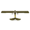 DW HOBBY Fi156 Army Green 1/9 1600mm Wingspan ARF RC Airplane Balsa Wood Airplane - stirlingkit