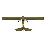 DW HOBBY Fi156 Army Green 1/9 1600mm Wingspan ARF RC Airplane Balsa Wood Airplane - stirlingkit