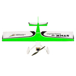 DWHOBBY STICK 14 1400mm Wingspan Electric Balsa Wood Airplane Trainer Plane ARF TCG1401 - Green - stirlingkit
