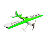 DWHOBBY STICK TCG1404 14 Electric 1400mm Wingspan Airplane Balsa Wood Aircraft with Electronic Equipments for Trainer ARF- Green - stirlingkit