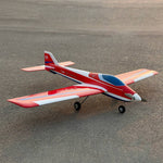 SHINE Electric 1080mm Wingspan 3A Stunt Airplane Balsa Wood Aircraft Model for Advanced Players ARF - Red - stirlingkit