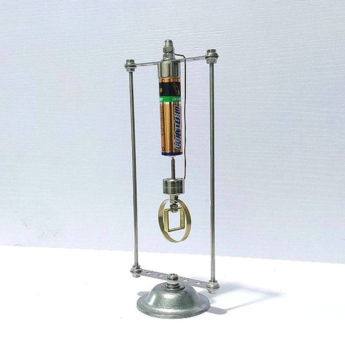 Electromagnet Self Rotating Fan Model Magnet Tricks - stirlingkit
