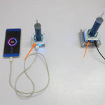 Electronic Plasma Speaker Musical Tesla Coil Kit with Receiver &Transmitter Wireless Transmission Experiments- US Plug - stirlingkit
