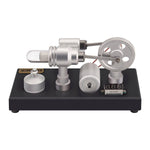 ENJOMOR γ-Type Hot-air Single Cylinder Stirling Engine Generator Model Toy - stirlingkit