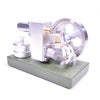 ENJOMOR α-type Single Cylinder Hot-air Stirling Engine External Combustion Engine Model Science Toy - stirlingkit