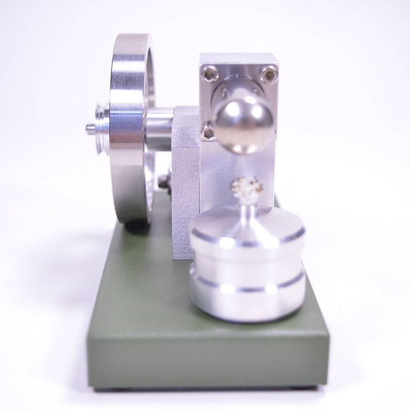 ENJOMOR α-type Single Cylinder Hot-air Stirling Engine External Combustion Engine Model Science Toy - stirlingkit