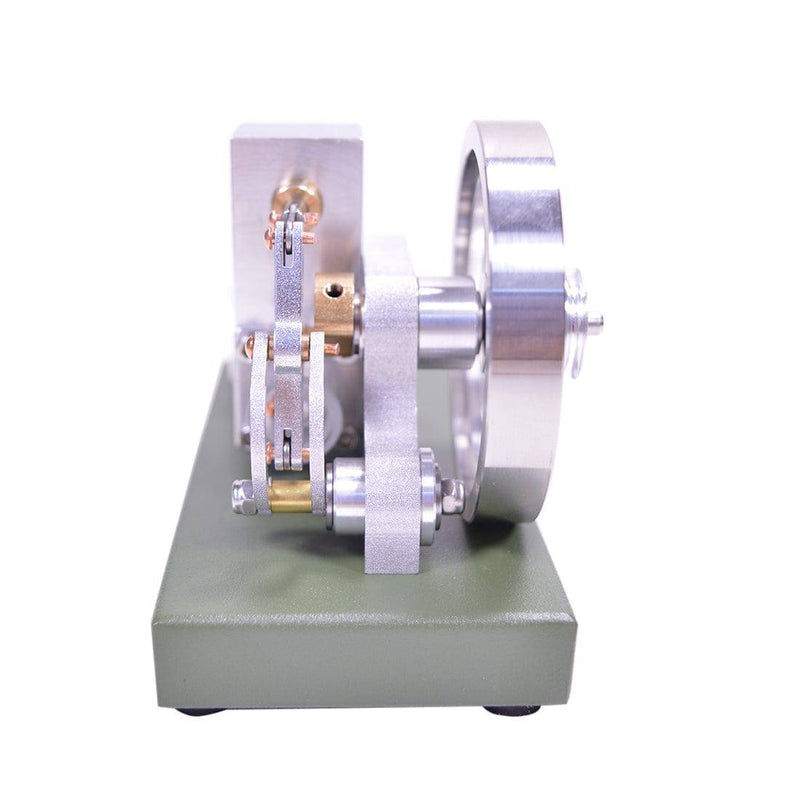 ENJOMOR α-type Single Cylinder Hot-air Stirling Engine External Combustion Engine Model Science Toy - stirlingkit