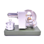 ENJOMOR α-type Single Cylinder Hot-air Stirling Engine External Combustion Engine Model Science Toy - stirlingkit