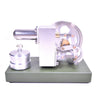 ENJOMOR α-type Single Cylinder Hot-air Stirling Engine External Combustion Engine Model Science Toy - stirlingkit