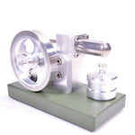 ENJOMOR α-type Single Cylinder Hot-air Stirling Engine External Combustion Engine Model Science Toy - stirlingkit